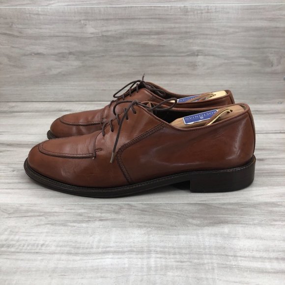 Vito Rufolo Shoes Mens 8.5M Brown Leather Lace Up Derby Oxfords main image 11